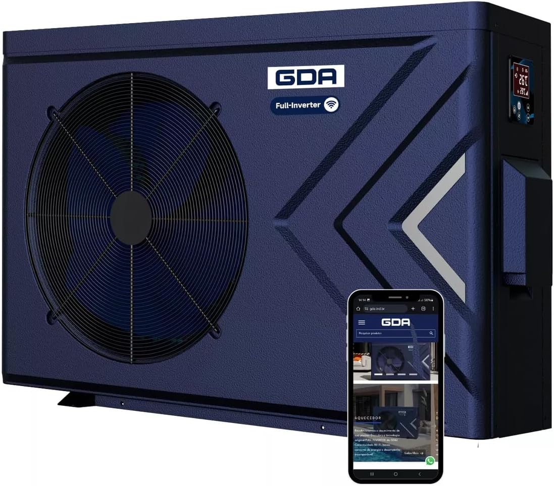 Aquecedor de Piscina Full Inverter GDA BC-900 2
