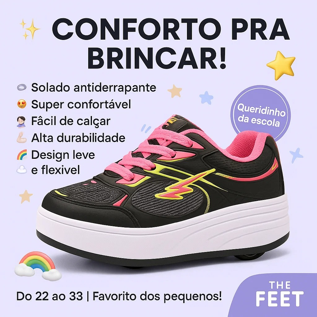 Tênis com Rodinhas Minipé 3