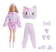 MATTEL Barbie Cutie Reveal Boneca Gatinho Roxo 1