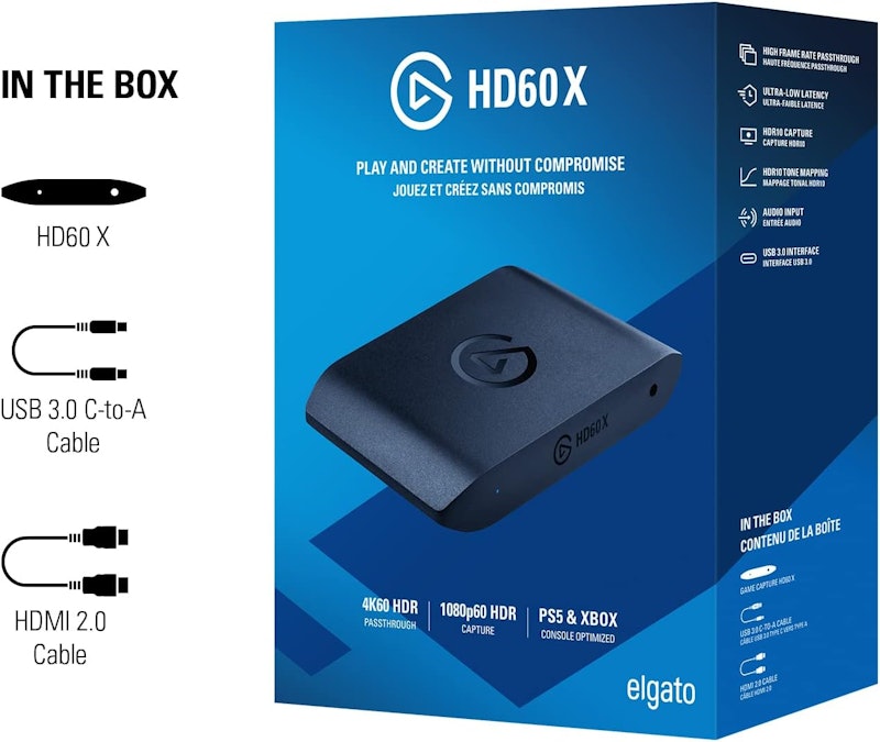 Placa de Captura HD60 X 7