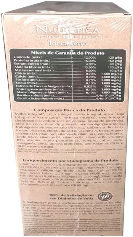NuTrópica® Trinca Ferro Natural 4