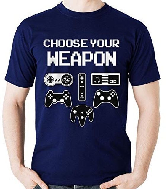 Camiseta Choose Your Weapon Controle Gamer 3