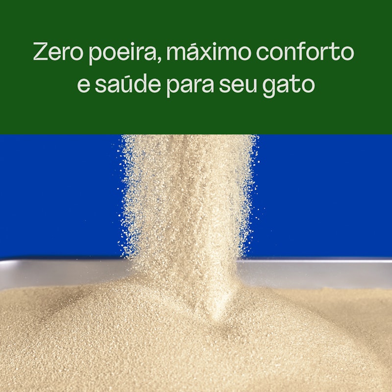 Viva!Verde Areia Higiênica Grãos Finos 4