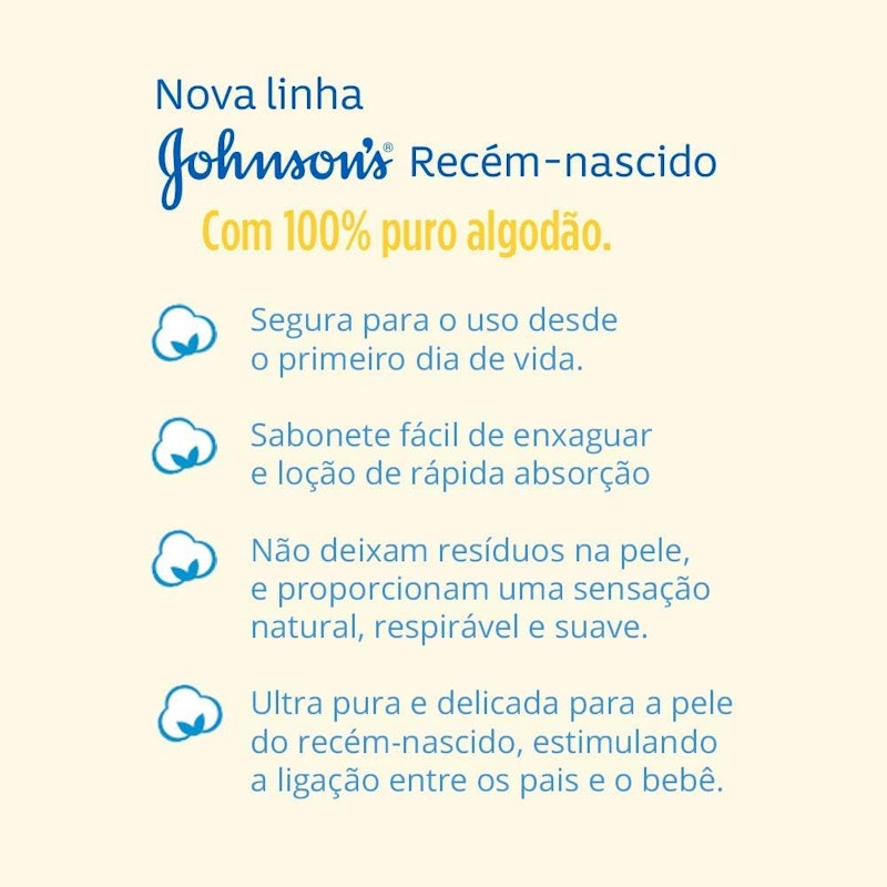 Sabonete Líquido Johnson's Baby Recém-Nascido 3