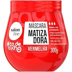 Máscara Matizadora #ToDeCacho Vermelha