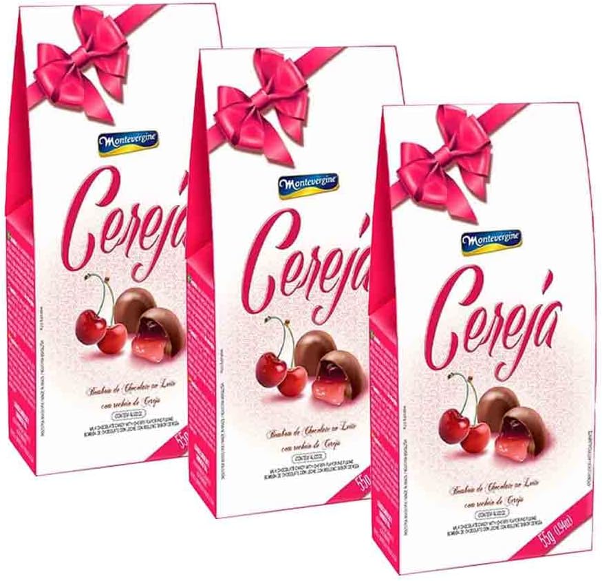 Bombom Cereja Picada ao Licor 55g 1