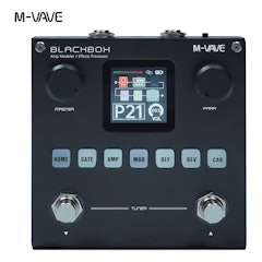 Pedaleira Multi Efeitos Blackbox M-Vave para Guitarra