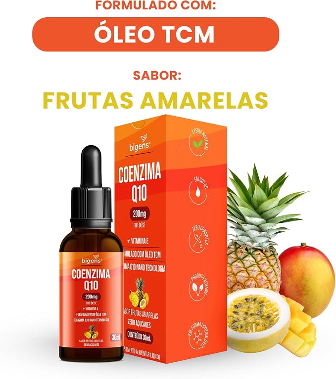 Coenzima Q10 Frutas Amarelas 2