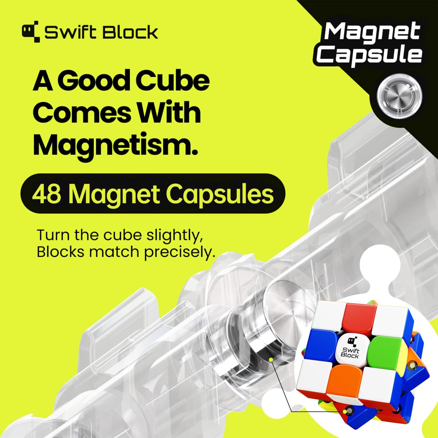 Swift Block 355S Magnetic Cube 2