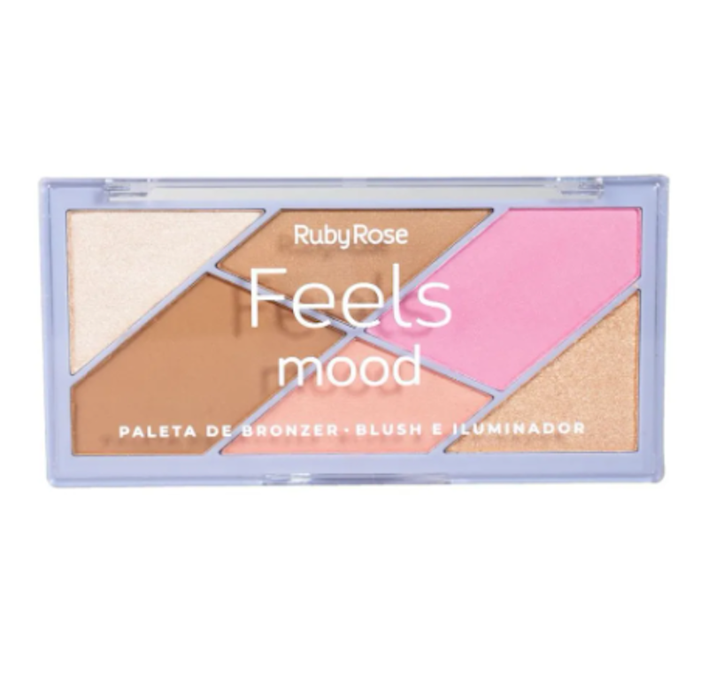 Paleta de Bronze Blush e Iluminador 1
