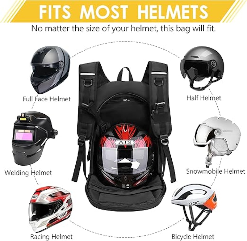 Mochila de Motocicleta à Prova d'Água Refletiva 2