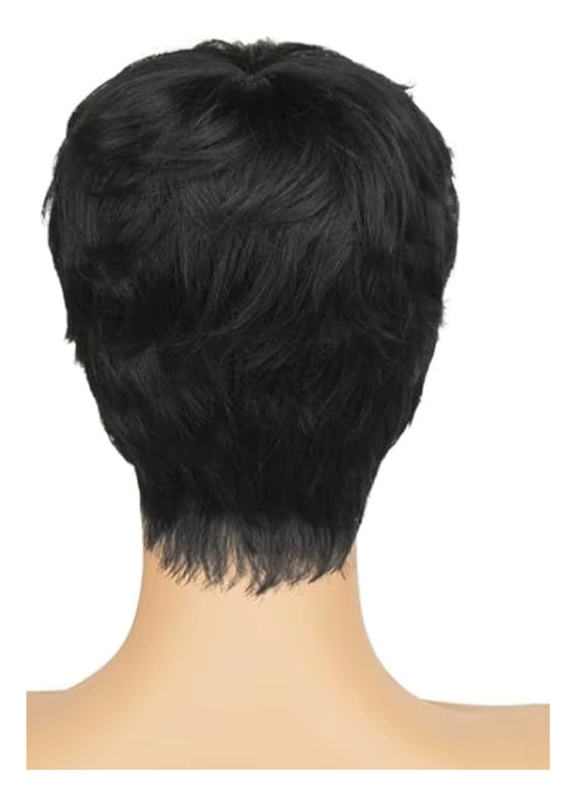Peruca Curta Cabelo Natural 100% Humano Badaro Hair 2