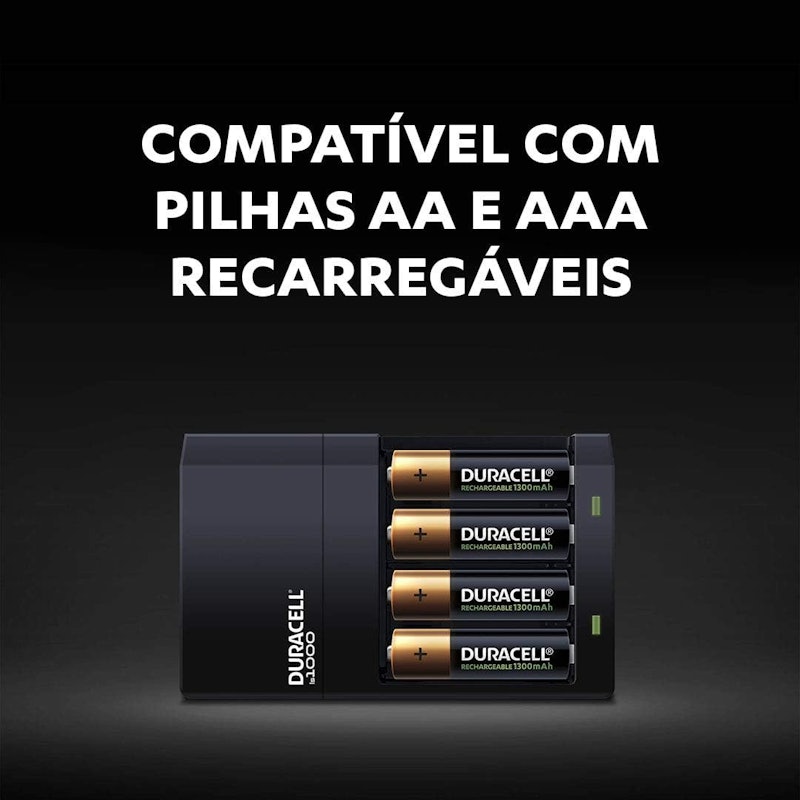 Carregador para Pilha Recarregável AA/AAA 5