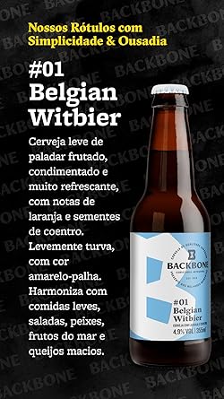 Cerveja Backbone Belgian Witbier 2