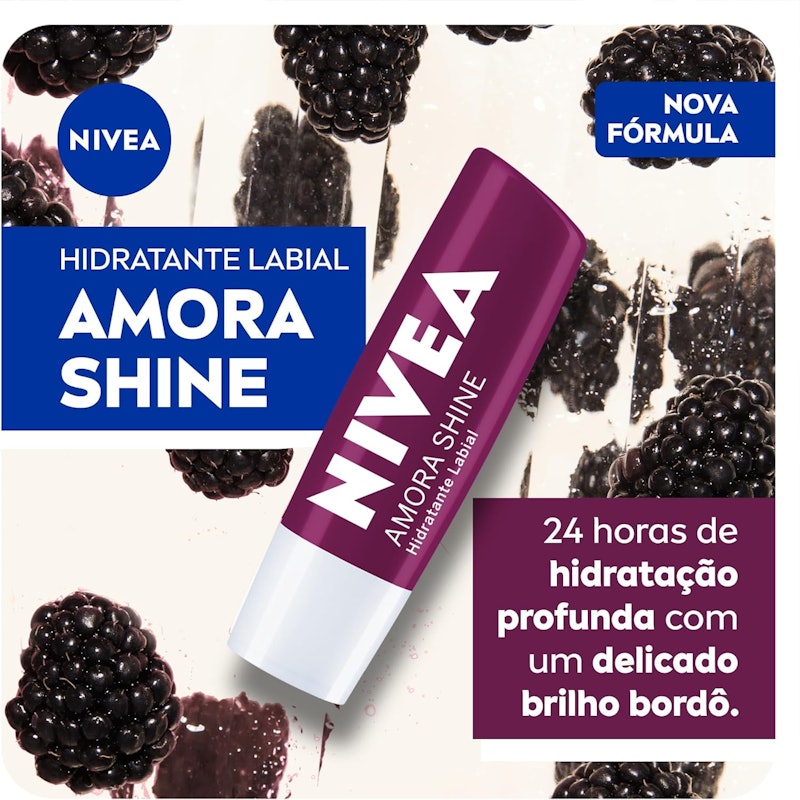 Nivea Hidratante Labial Amora Shine 3