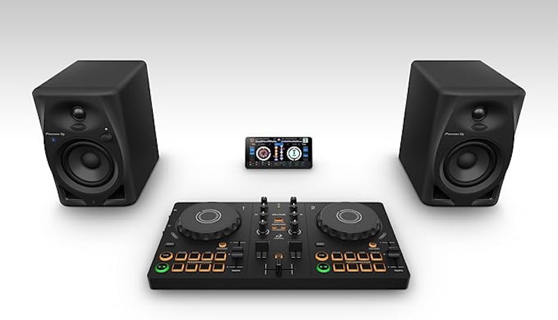 Controlador para DJ Compacto de 2 Canais 4