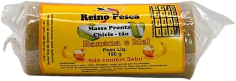 Reino Pesca Massa Pronta Banana e Mel 1