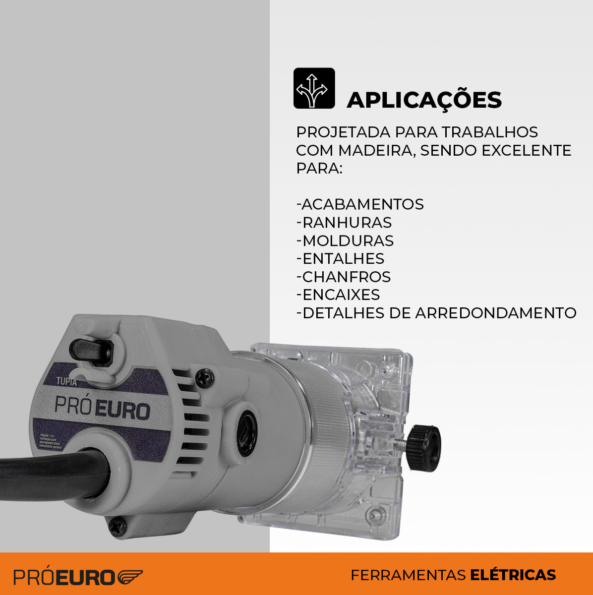 Tupia Manual Laminadora 650 W Completa Pró Euro 5