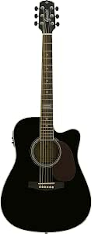 Violão Aço Eletroacústico Giannini Performance GF-1D CEQ Black (BK) 1