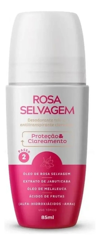 Desodorante Clareador Rosa Selvagem 1
