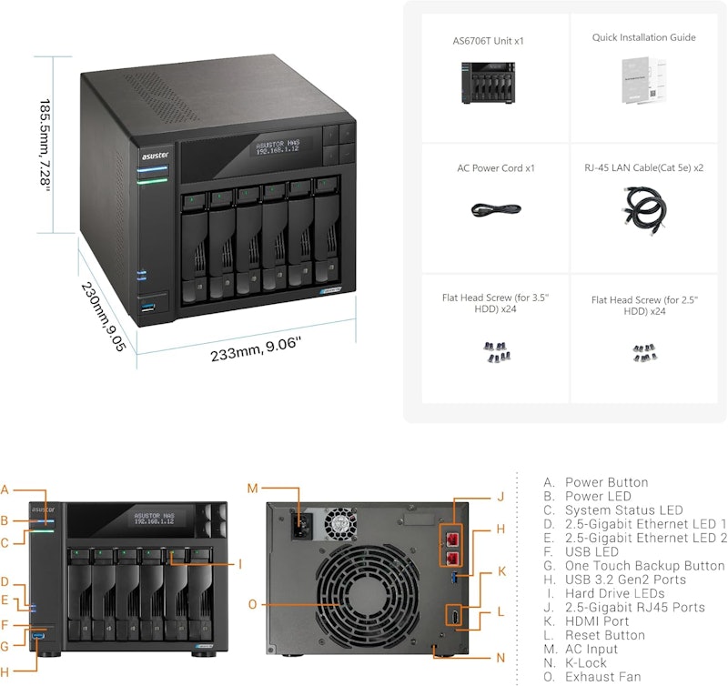 NAS LOCKERSTOR 6 Gen2 3