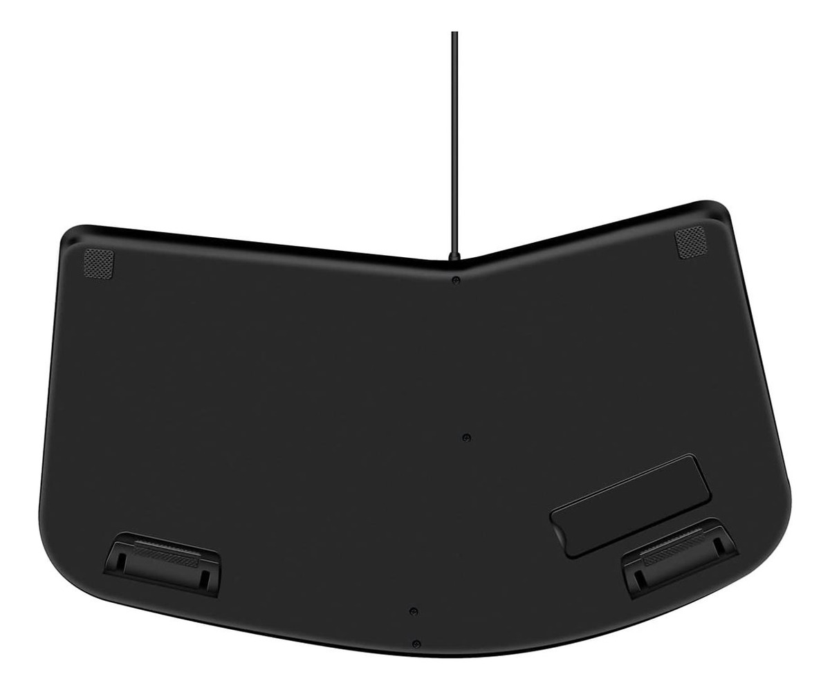 MCSaite Teclado Ergonômico Compacto USB com Fio 5