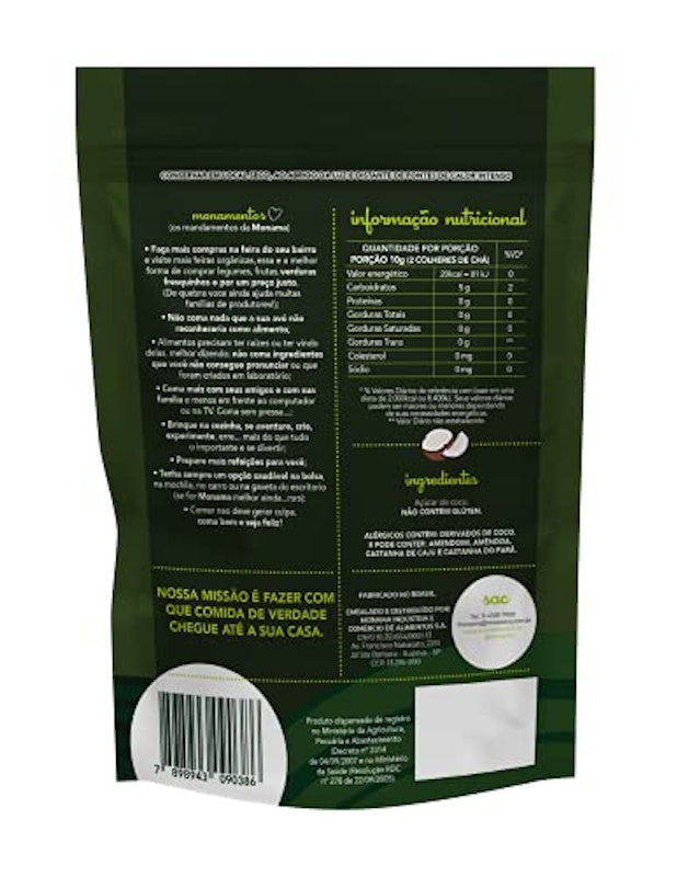 Açúcar de Coco Monama (250 g) 2