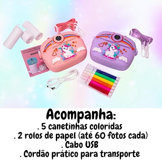 Câmera Fotográfica Infantil Digital 4