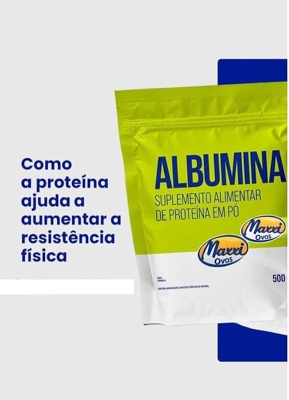 Albumina 500 g Sabor Baunilha 3