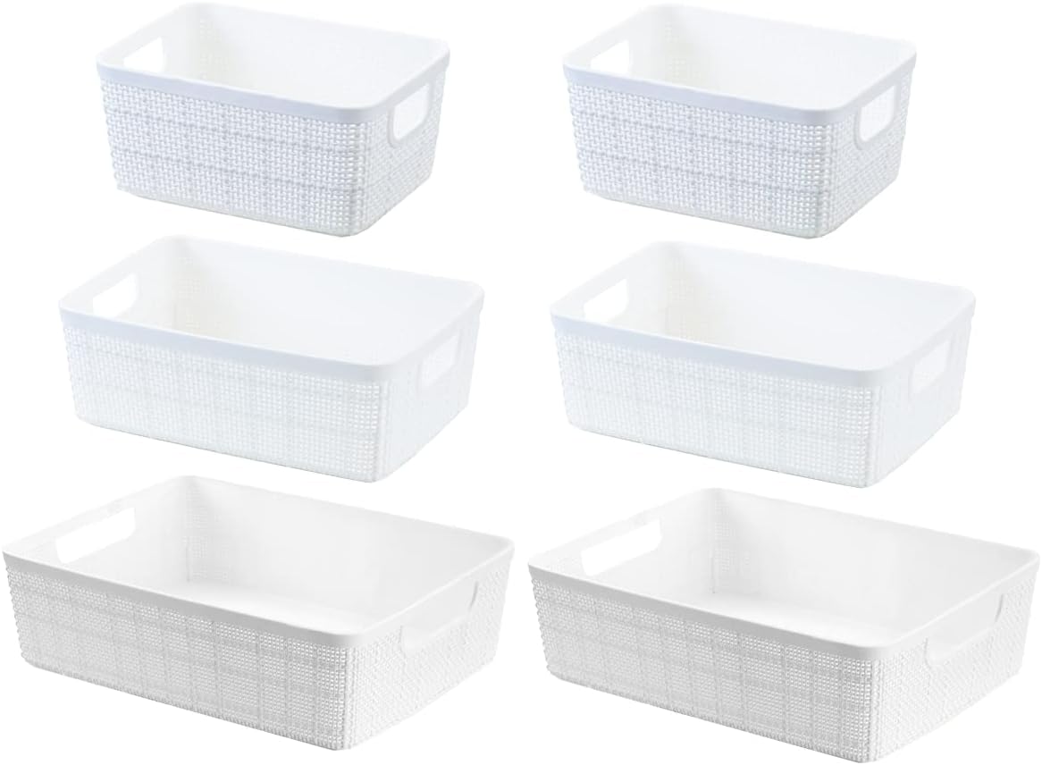 Cestos Organizadores Multiuso Decorativo Rattan Home Organizer 1