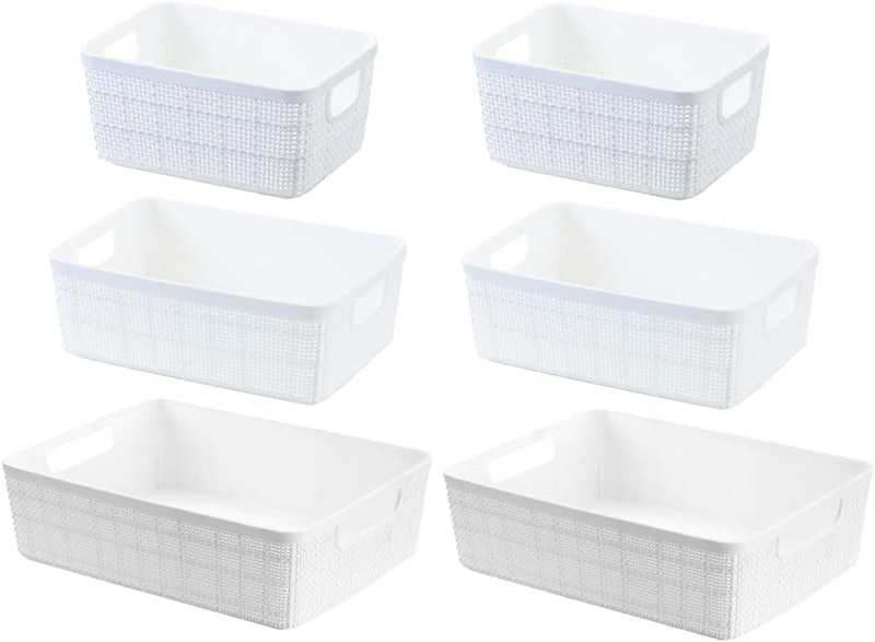 Cestos Organizadores Multiuso Decorativo Rattan Home Organizer 1