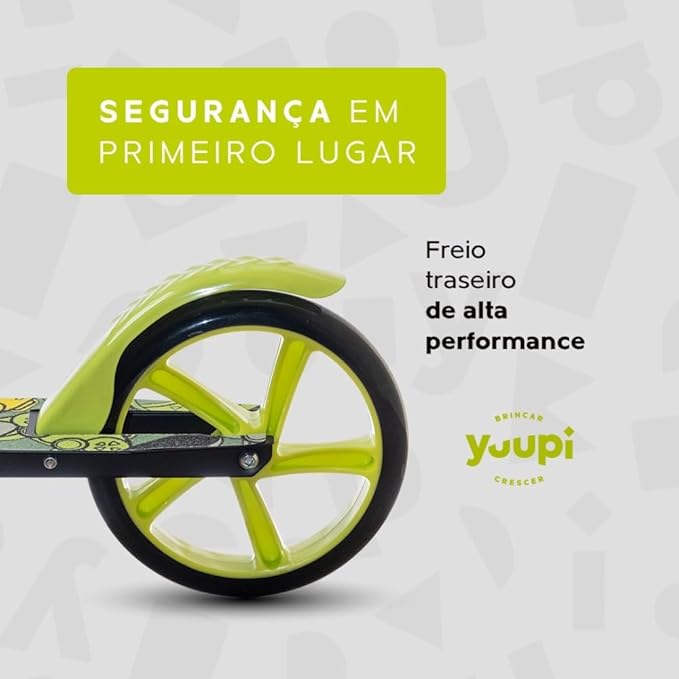Patinete Juvenil Dobrável com Descanso Yuupi 4