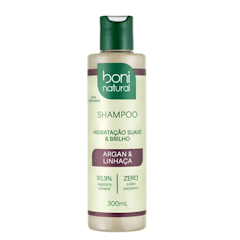 Shampoo Argan e Linhaça
