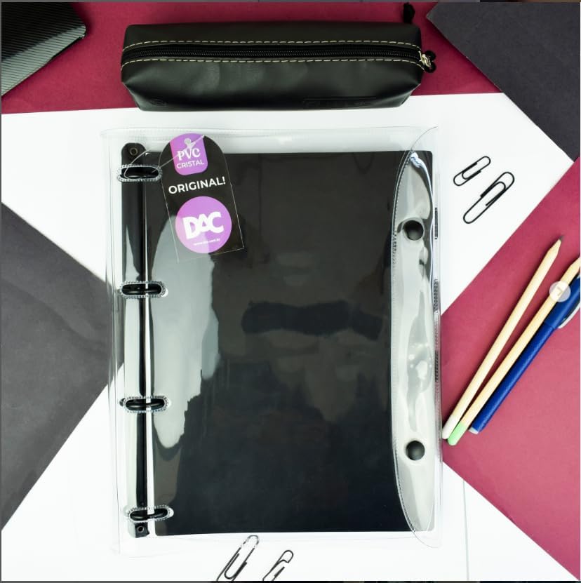 Fichário Universitário PVC Cristal Vision 2