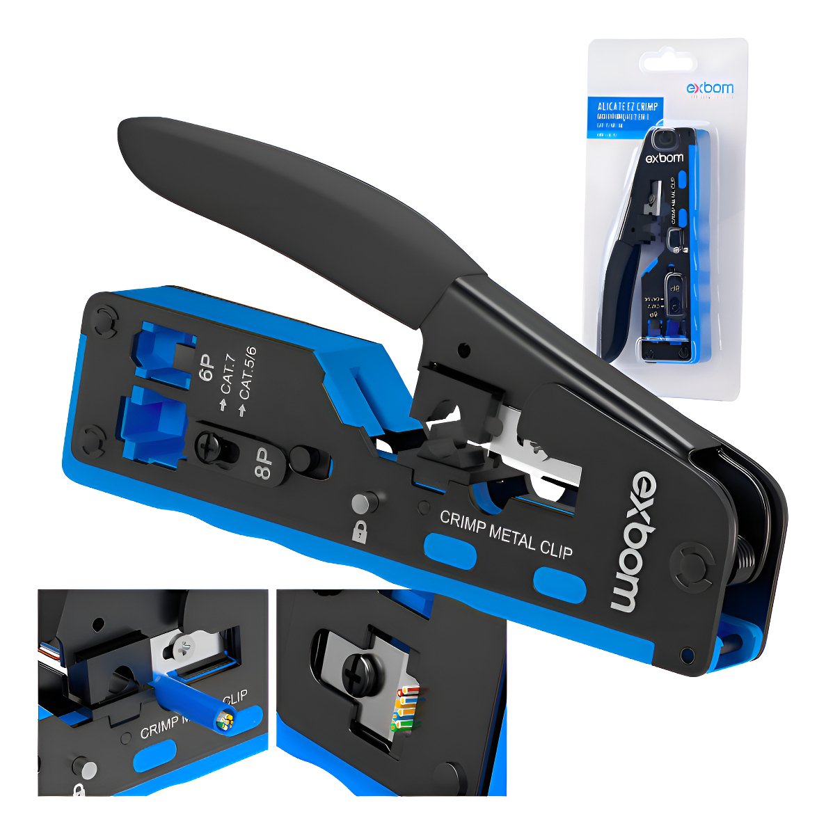 Top 10 Melhores Alicates de Crimpar  (RJ45, RJ46 e mais) 2