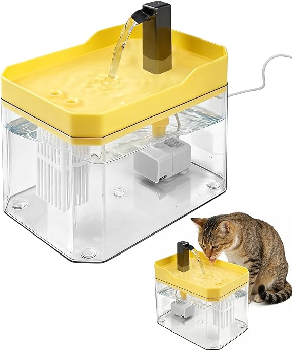 Fonte de Água para Gato com Filtro 1,5 L 1