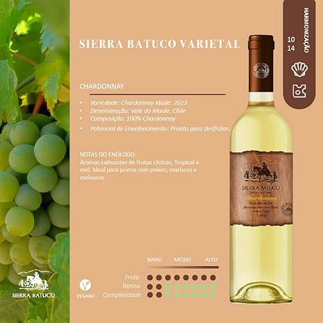 Vinho Branco Chardonnay 4