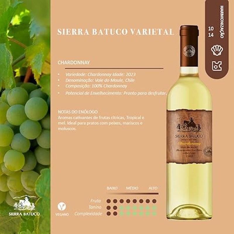 Vinho Branco Chardonnay 4
