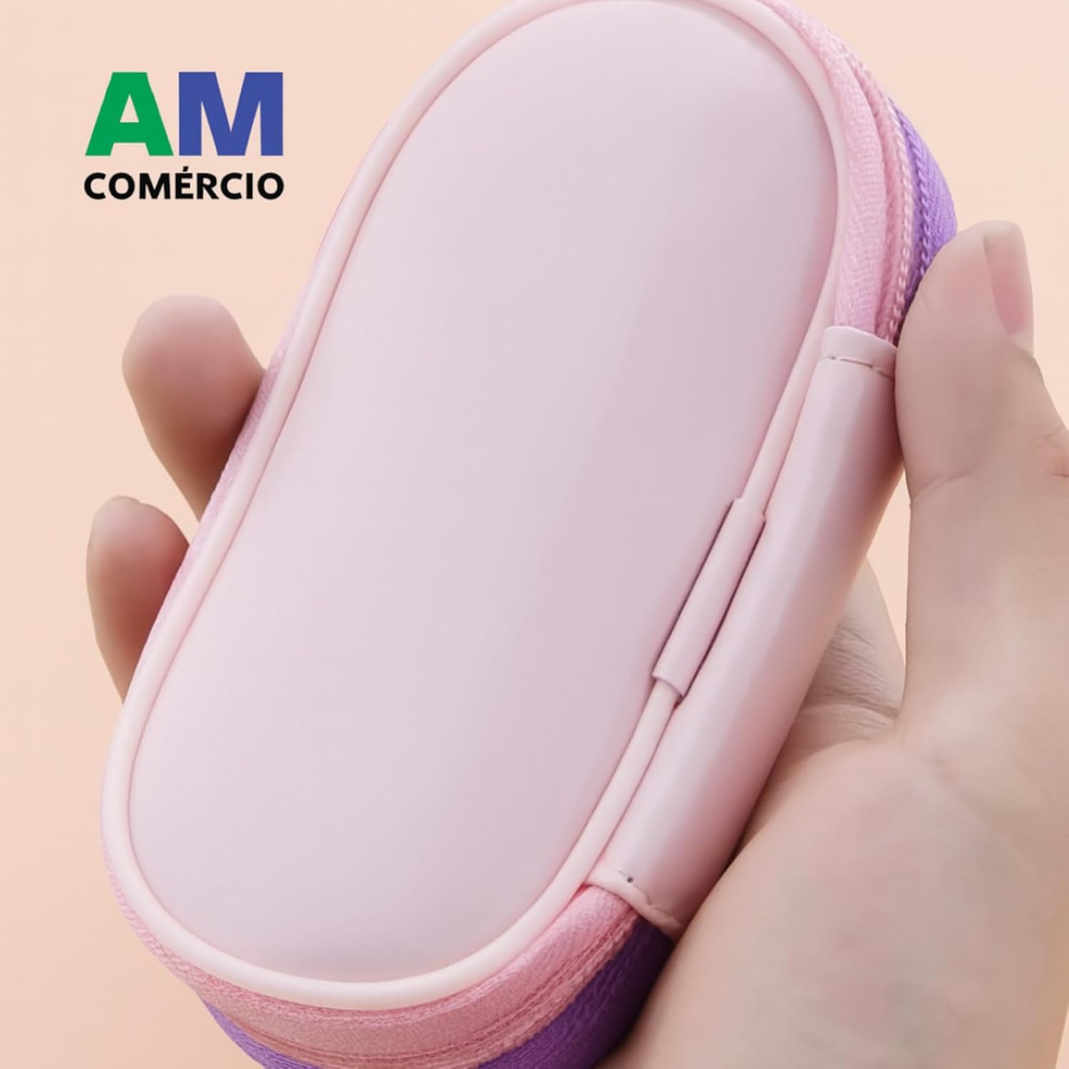 Kit Mini Pincéis de Maquiagem 10 Peças Travel Size AM Comércio 4