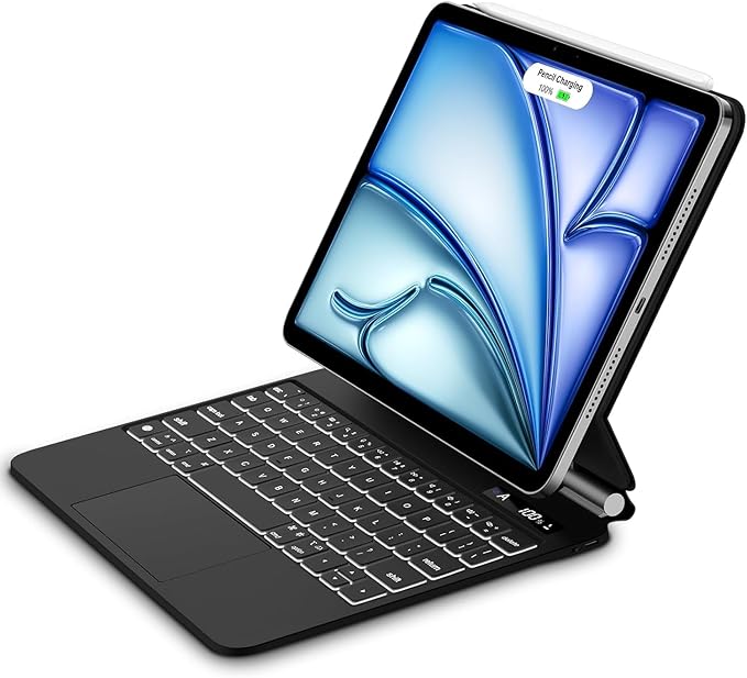 Capa com Teclado e Trackpad para iPad 10ª Geração 3