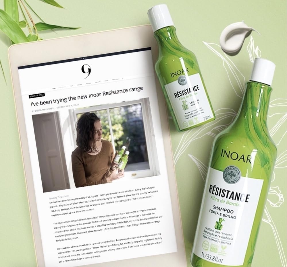 Shampoo de Reconstrução Fibra de Bambu 5