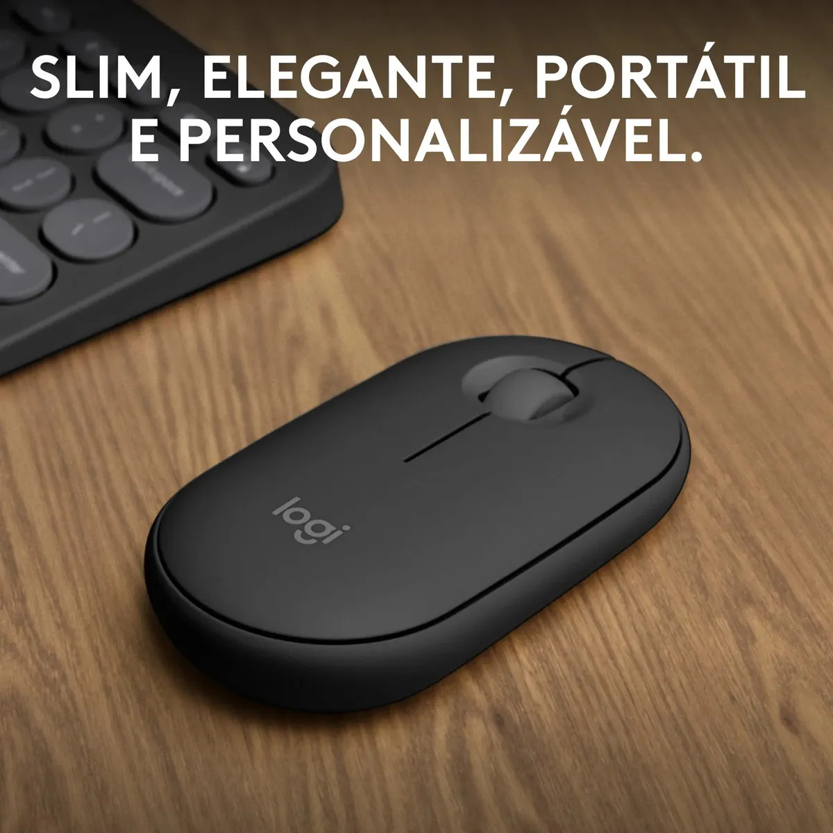 Mouse sem Fio Logitech Pebble Mouse 2 M350s 2