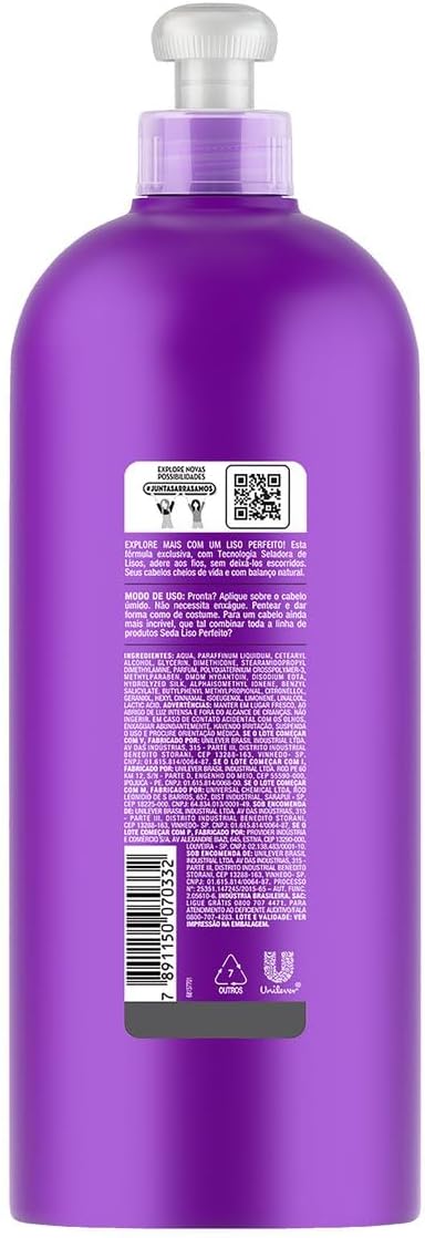 Creme de Pentear Seda Liso Perfeito 2