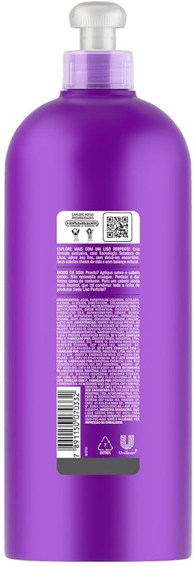 Creme de Pentear Seda Liso Perfeito 2