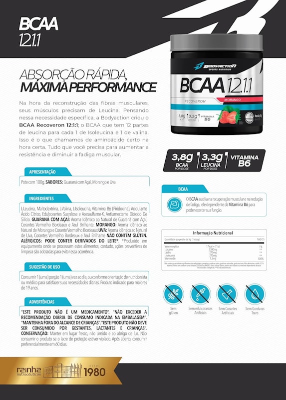 BCAA 12:1:1 Recoveron 2