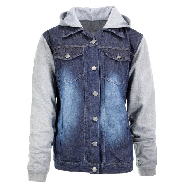 Jaqueta Jeans Masculina com Moletom 2