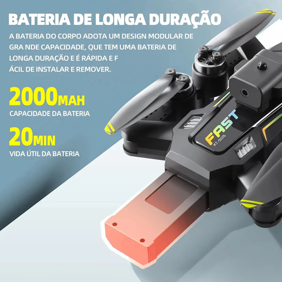 Drone com Câmera 4K 5