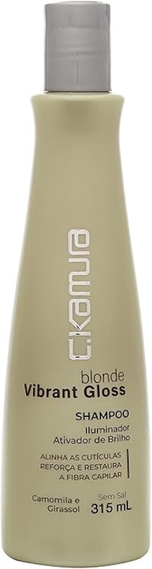 Shampoo Blonde Vibrant Gloss C.kamura Louros Mechas 1