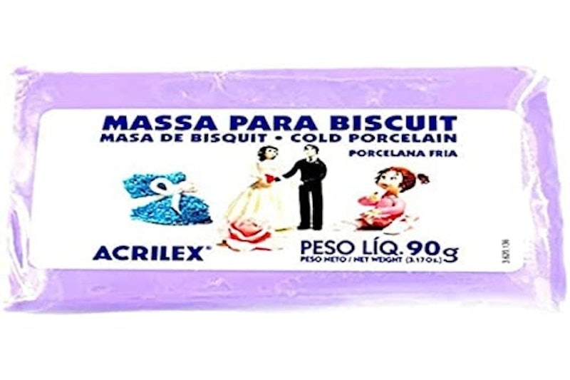 Massa de Biscuit Acrilex Violeta 2