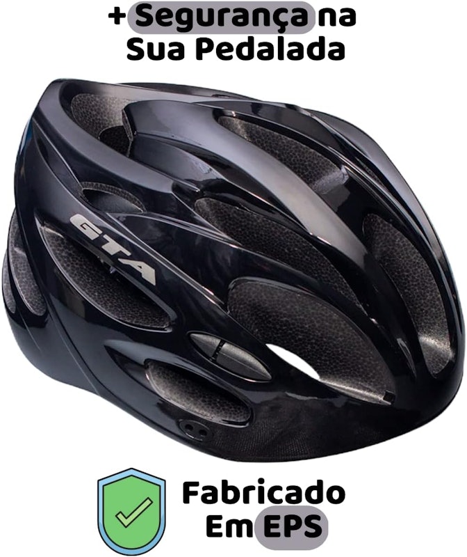 Capacete GTA MTB com LED Traseiro e Viseira Removível 5